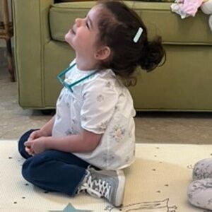 Spanish Floral Kids Blouse - White and Pink - wood buttons